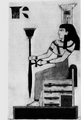 Nephthys, do Templo de Ahathoor.